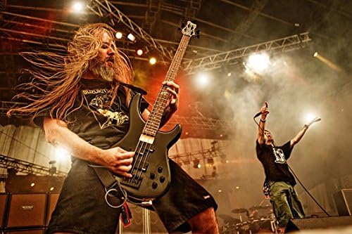 Lamb of God Ashes of the Wake Група С Автограф на Електрическа китара Fender Stratocaster Тампон Loa