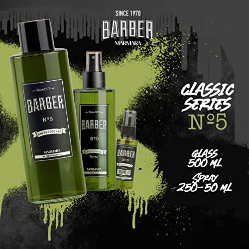 Кьолн Marmara Barber - най-Добрият избор от съвременни стилисти и любители на традиционния за бръснене (№ 5 Green Pine, 500 мл х