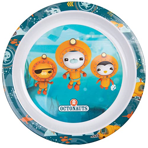 Комплект за хранене Octonauts 5 бр. по време на хранене за бебета и малки деца - Включва чиния, купа, чаша, вилица и лъжица -прибори