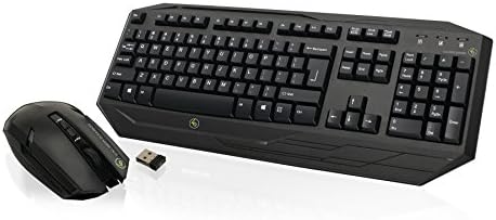 Комбинирана Безжична Детска клавиатура и мишка IOGEAR Kaliber Gaming, GKM602R