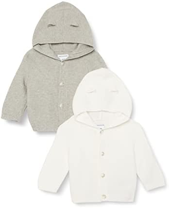 Детски пуловер унисекс Essentials с качулка, опаковки от 2 теми