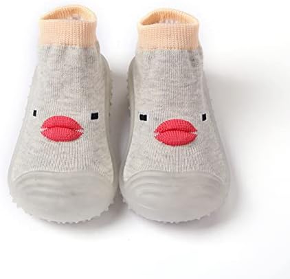 Детска Топло Обувки с анимационни Принтом за Малки Момчета и Момичета, Зимни Домашни Обувки с Подплата, Лека Окото Обувки