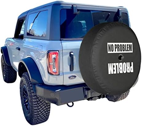 Boomerang® USA - 32-инчов меко покритие за гуми - няма Проблем - Съвместим с Ford Bronco (с камера за задно виждане) - (2021-2024)