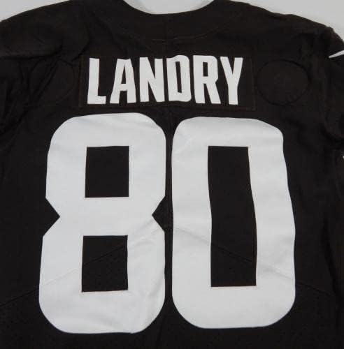 2020 Cleveland Browns Джарвис Ландри #80 В игра Използвал Кафява Обучение Фланелка 40+2 073 - Използвани Потници от Неподписанной NFL игри