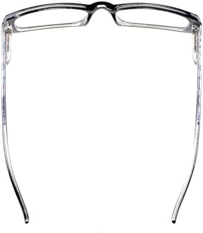 Eyekepper 5-Pack Стилен външен вид Кристални лък тел Aeropittura С кутия пролетта Панти Дамски Очила За четене + 2,5