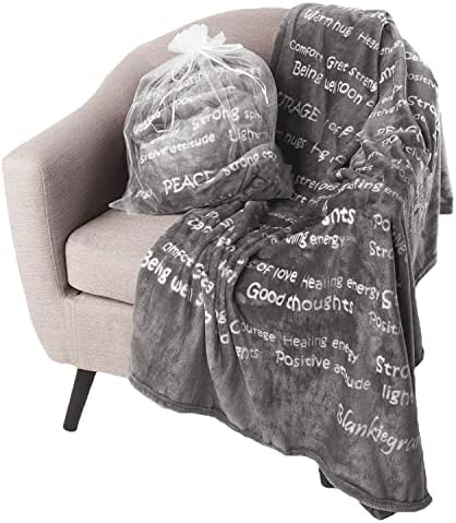 Одеяло с Лечебните си мисли BlankieGram, Успокояващ подаръци, които могат да разпространяват положителна енергия, Дарящие Прегръдка с Вдъхновяващи одеяло, Идеални пода?
