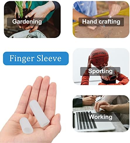 Подложки за пръсти, Гел Протектори за пръсти, Силиконови Възглавнички на пръстите са Отлични при Пальцевом разстояние спусъка, артрит на пръстите, Крекинг на пръст
