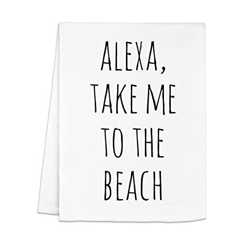 Забавно Кухненски Кърпи, Алекса Take Me To The Beach, Кухненски Кърпи От Торбата с Брашното, Сладък Подарък За нов дом, Интериор