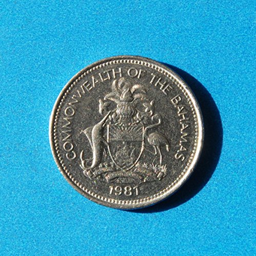 Бахамските острови Монета от 25 Цента 1981 г.