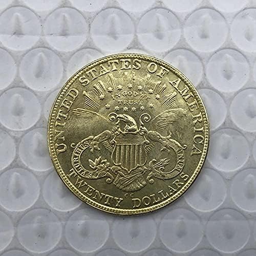 1884C Реплика Възпоменателни монети С Мед покритие Изработка на Изработка на Чуждестранни Възпоменателни монети с Колекционерска