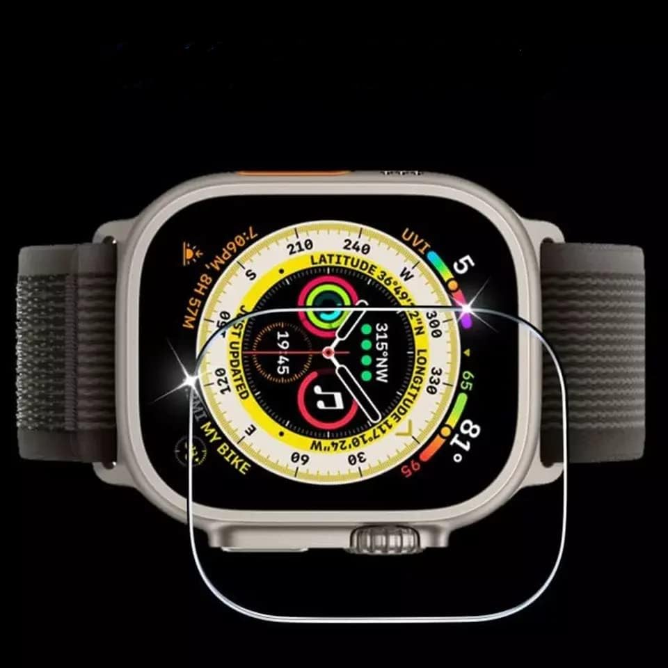 Поддръжка на мобилни устройства [3 опаковки, защитни фолиа, изработени от закалено Стъкло за Apple Watch Серия 4 40 мм Smart Watch