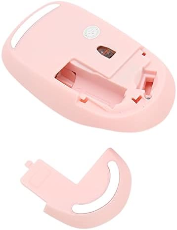 Безжична Детска мишката Acogedor, Беззвучная мишка с шарени Розова Лисици с резолюция 1500 dpi, технология на 2.4 Ghz, 3 режима