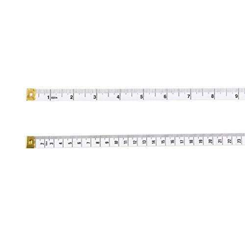Измерване на лента за тялото, Рулетка За измерване на тялото, на 3 Опаковки - Рулетка за измерване, Мека Измерване на лента за Шиене, Плат, Шивач, 60 См