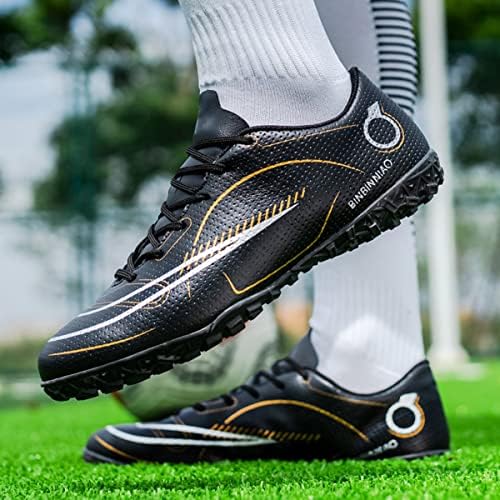 SNELIENIAO Футболни Обувки за помещения TF/FG Мъжки Футболни Обувки С Твърдо покритие Младежки Състезания на Открито/Тренировка