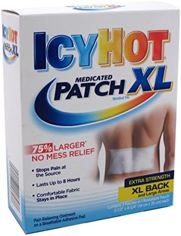 Ледена горещ помощ Extra Strength XL за гърба и за по-големи зони, брой 6 броя (опаковка по 1 парче)