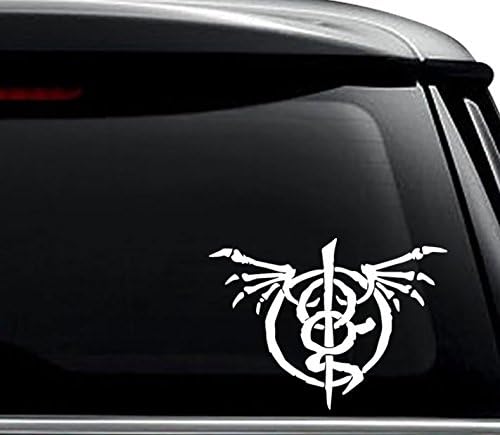 Стикер с символ на Гнева на Агнето Божие и За използване На лаптоп, каска, кола, камион, мотор, прозорци, Броня, стена и декорация