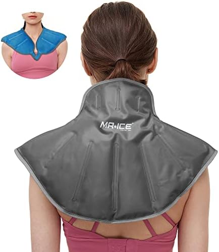Компрес с лед за шията и раменете MR.ICE, за многократна употреба Компрес с лед за облекчаване на болки в шията и раменете и в горната