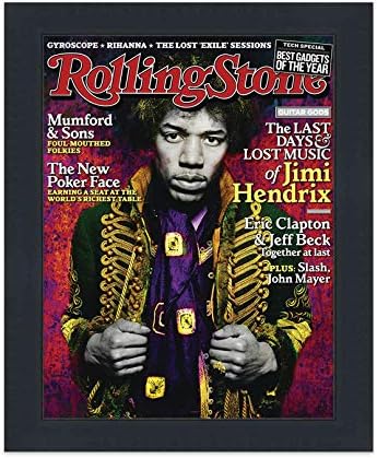 Рамка за списание CountryArtHouse Rolling Stone (1980-2008 и 7/18 в момента) - Акрил, субстрат, обков - Подходящ за списание размери