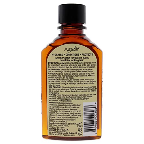 Средство за грижа за косата с аргановым масло AGADIR, 4 ет. унция (1 опаковка)