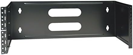 Скоба превключване на лентата Трип Lite 2U за монтираните монтаж на стена (N060-002), черен