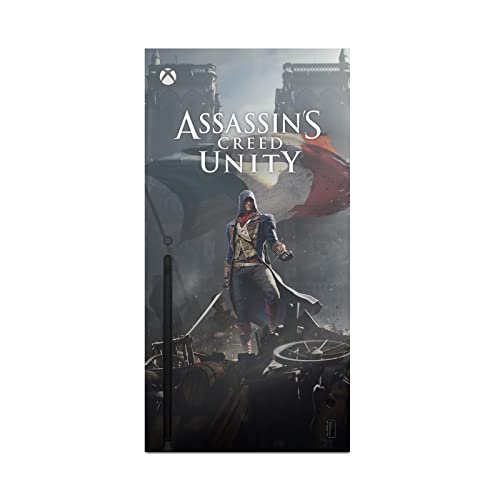 Дизайн на своята практика за главата Официално Лицензиран Assassin ' s Creed Арно Дориан Френски Флаг Unity Key Art Vinyl Стикер Детска Стикер на кожата, която е Съвместима с конзо?