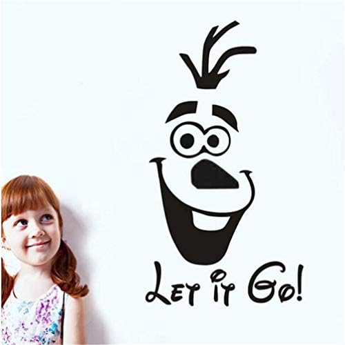 Ruberpig Стикер На стената Let it Go Стикер На Стената Забавен Анимационен Преносимо Украса От PVC Спалня Декор на Детска Стая