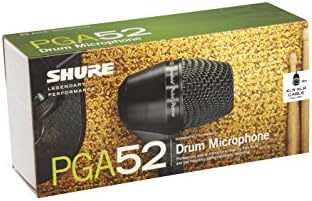 Динамичен микрофон Shure PGA52 - с кардиоидным звукоснимателем, динамичен strike микрофон с превръщането на стена (PGA52-XLR)