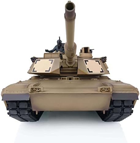 Henglong 1/16 Tk7.0 Танк с дистанционно управление M1A2 Abrams 3918 RTR Rc Модел Пластмасови Гъсеници
