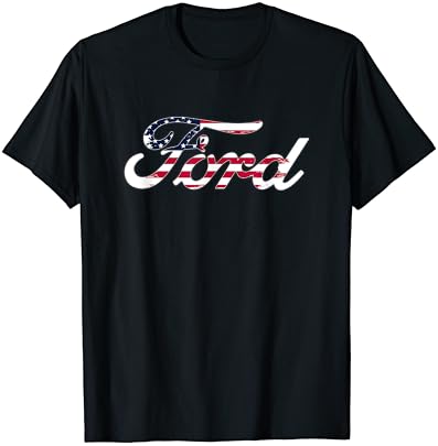 Тениска с логото на американското Ford Script