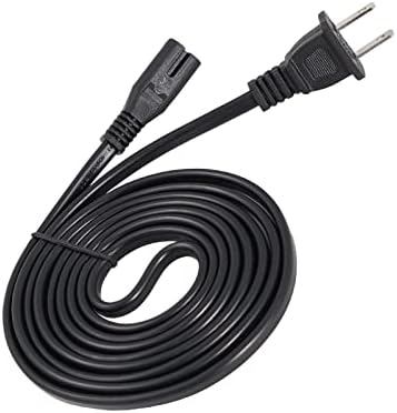 [Е в списъка на UL] Кабел захранващия кабел за променлив ток, съвместими с вашия принтер на HP, Canon Pixma, телевизор TCL Roku