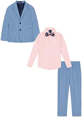 Комплект костюм Наутика за момчета от 4 теми с риза, вратовръзка, пиджаком и панталони