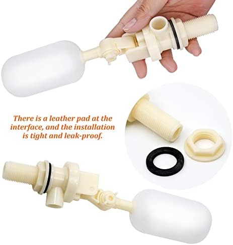 MINYULUA Комплект Поплавковых Клапани от 2 Опаковки за Купата на Автоматични Поилки от Неръждаема Стомана Резервоар за Овлажнител
