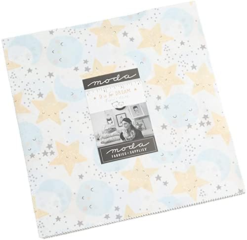 Moda Fabrics D за Dream Layer Cake®, 42-10 , квадрати за юрган от плат, хартия + плат, разнообразни, 10 инча