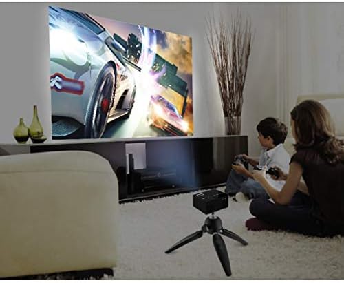 Мини Проектор ZLXDP С пълна поддръжка на led проектор, Екран за TV Stick, видео игри, Забавления за Домашно кино за смартфони