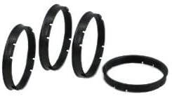 Централните пръстени главината на колелото Gorilla Automotive 74-7030 (74 мм, външен диаметър x 70,30 мм вътрешен диаметър) - Комплект