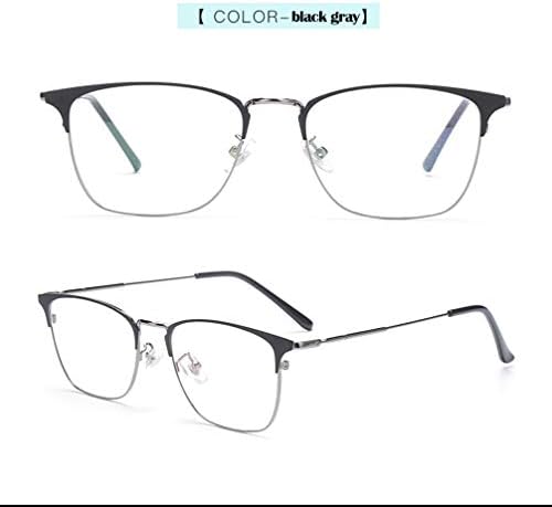 Фотохромичните Прогресивно Мультифокальные Очила За четене в ретро-метална Рамка и Полимерни Лещи, Поляризирани Очила За Далекогледство