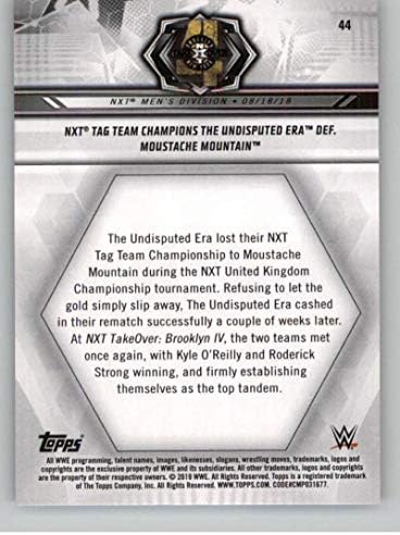 2019 Начело на WWE NXT 44 - Безспорната Търговската карта епоха Реслинга