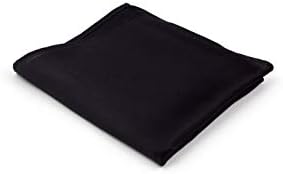 ПРИТЕЖАТЕЛИТЕ на NV: Мъжки Колан от естествена коприна премиум-клас, носи Вратовръзка, Шалче - Черен комплект за смокинг
