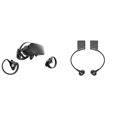 Oculus Rift + Сензорна система за виртуална реалност + Комплект слушалки Oculus Rift