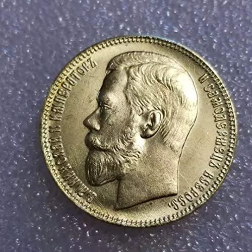 Старинни Занаяти Русия 1896 Чуждестранна Възпоменателна Монета Сребърен долар 1379