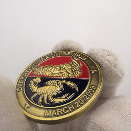 Операция Иракска Свобода Орел Скорпион Монета Свети Георги Възпоменателни Монети На Повикване Сувенир Подарък