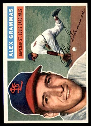 1956 Topps 37 Алекс Грэммас Сейнт Луис Кардиналс (Бейзболна картичка) EX/MT Кардиналите