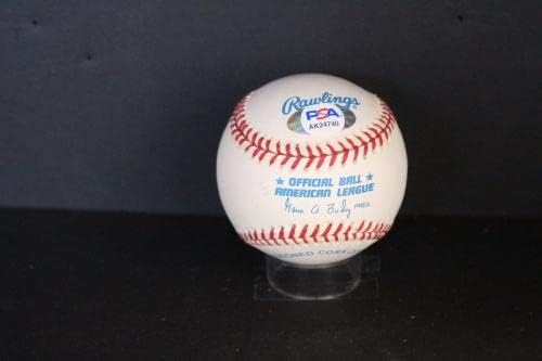 Бейзболен автограф с автограф Грейга Неттлза Auto PSA/DNA AK24740 - Бейзболни топки с Автографи
