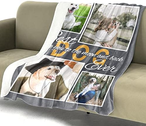 Одеало за кучета Индивидуално Одеяло със снимки на Word Персонализирани Одеяла за кучета Средни Меко Топло Одеяло за Кучета, Домашни