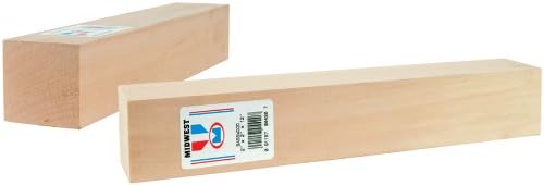 Midwest Products 4421 Висококачественият блок от липа с микрорезкой с размер 2 на 3 до 12 инча