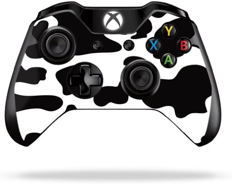 Кожата MightySkins, съвместим с контролера на Microsoft Xbox One или One S - Принт крави | Защитен, здрав и уникален винил калъф