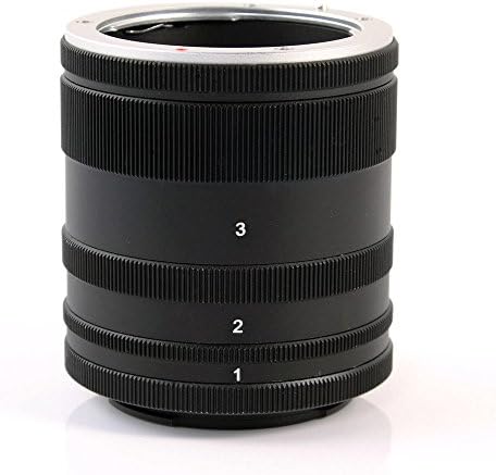Комплект удлинительных пръстени за макро фотография FocusFoto за обектива на камерата Sony с впръскване на стена NEX-5R 5T 5N NEX-6