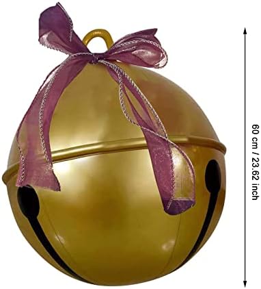 MESSIYO 24-Инчов Гигантски Коледен надуваем балон от PVC, Външно украшение, Надувное Коледна Украса, Външно Градинско украса на