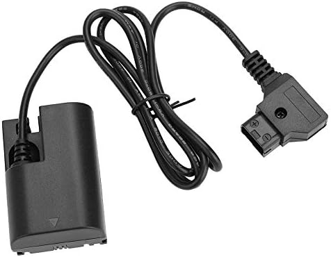 Зарядно устройство Acouto D-Tap Конектор за свързване на захранващия кабел на батерията LP-E6, Адаптер dc Конектор, която замества