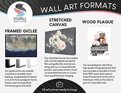 Картините по стените в сиво рамките на Stupell Industries Със Сини Черупки, Морски звезди и Пясъка на Долара на Върха на Морски